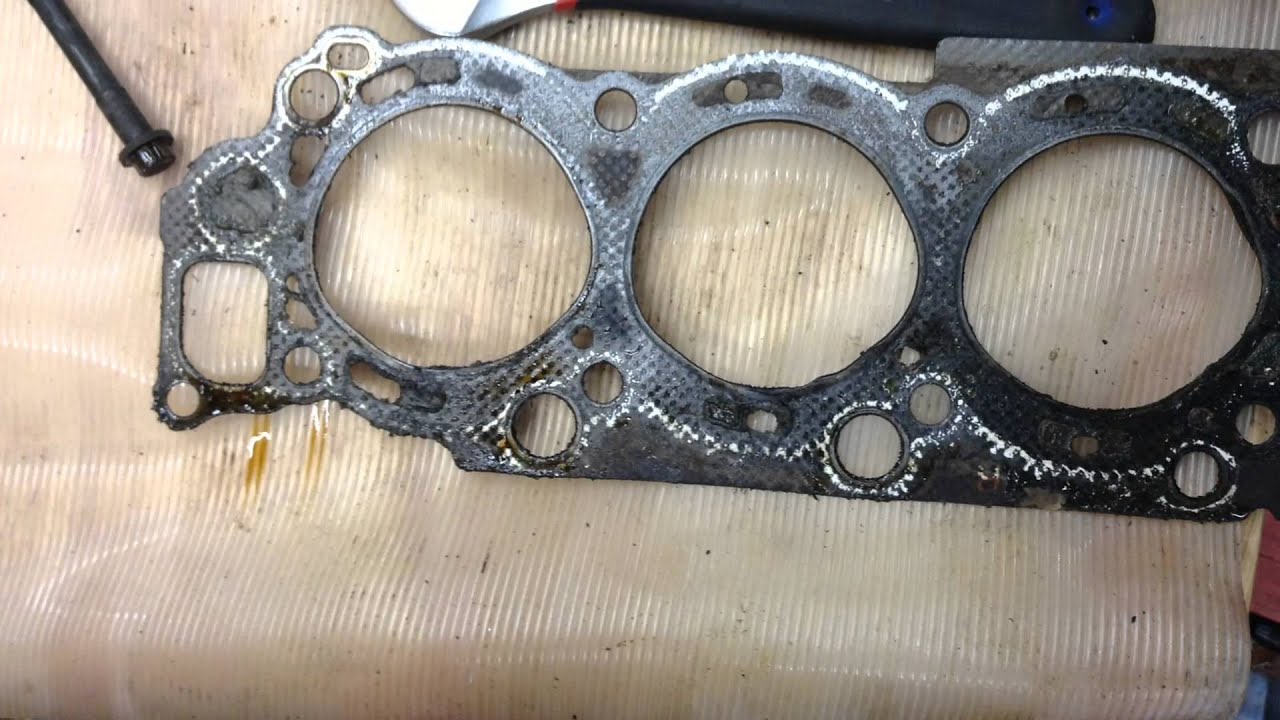 Toyota 1998 Headgasket Replacement 3.0 V6 YouTube
