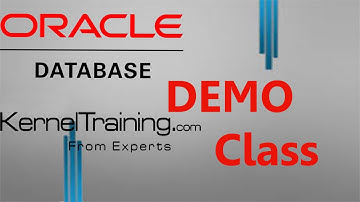 Oracle DBA Training Video Tutorial For Beginners