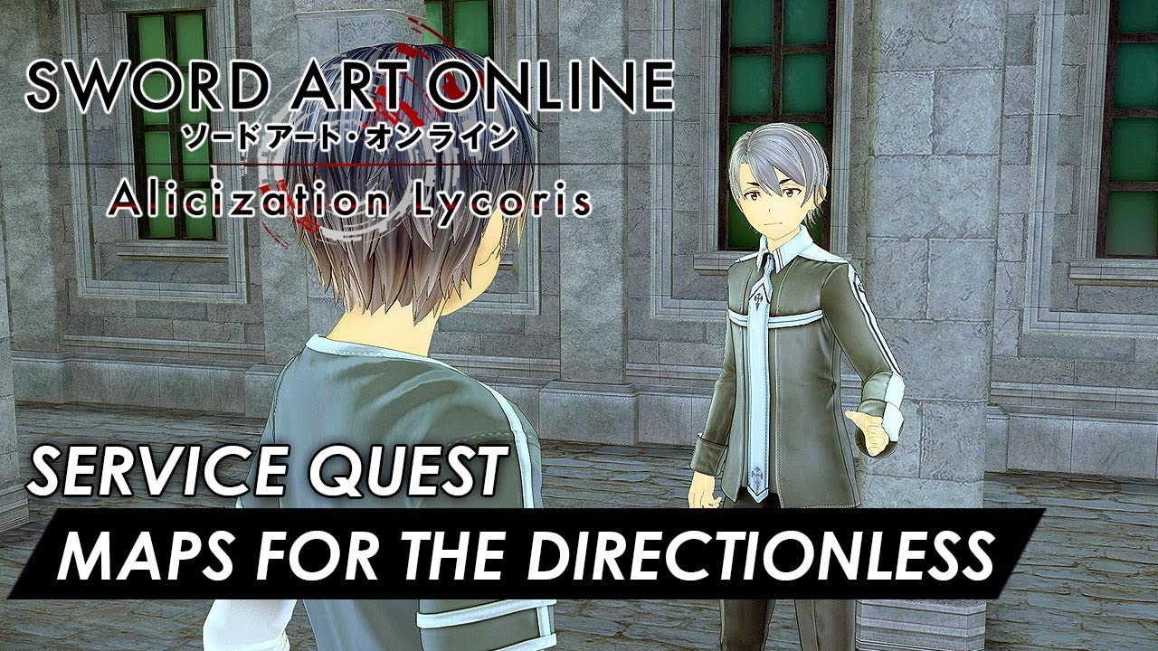 Sword Art Online Alicization Lycoris Maps for the Directionless