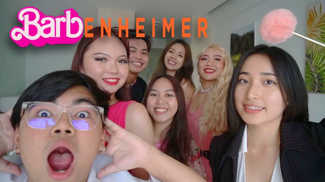 ASMR w/ FRIENDS (BARBenheimer edition)💗🎬
