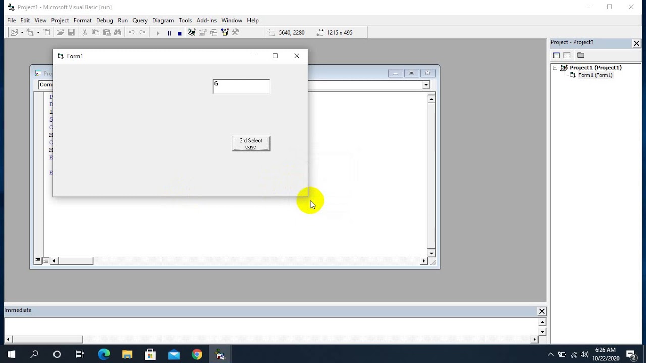 Visual Basic 6.0 lecture 8 Select Case Tutorial for beginners Urdu ...