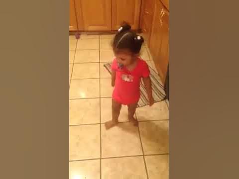 Triplet babies dancing to Pharrell Williams song _Happy_ - video