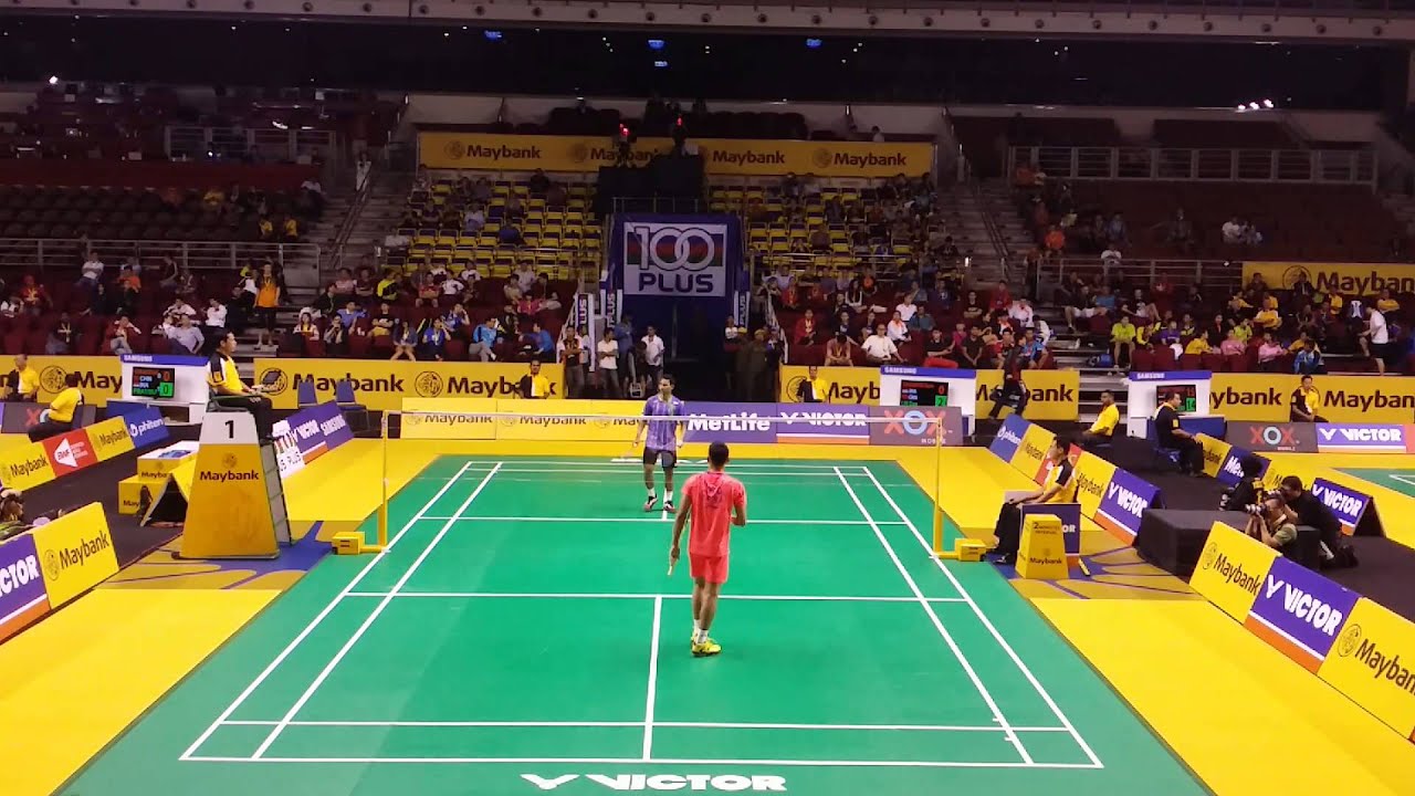 Malaysia Badminton Open 2015 Day 2 #1 (MS Rd 1 Lin Dan Vs Tommy