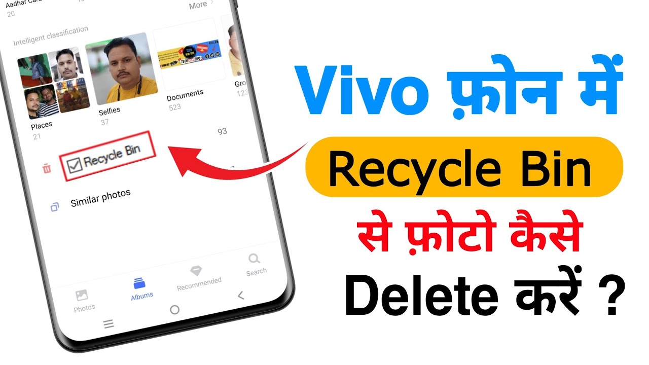 Vivo phone me recycle bin se photo kaise delete kare | Vivo V29 pro ...