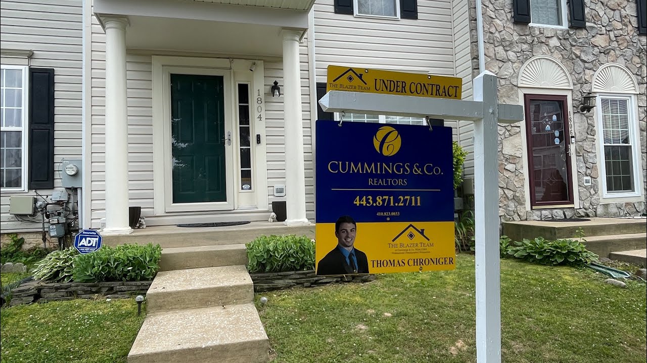 Odenton Maryland Townhome for sale YouTube