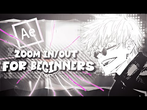 Smooth zoom in/out  - after effects tutorial