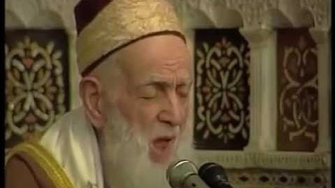 Rare footage of the marhoom Shaykh Ahmed Habbal RA