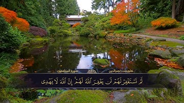 الختمة المكتوبة للقارئ هلويست نصرالدين - سورة المنافقون |HD