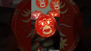 Dragon badge decoration #pcb #electronics #diy