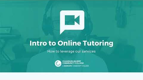 Intro to Online Tutoring