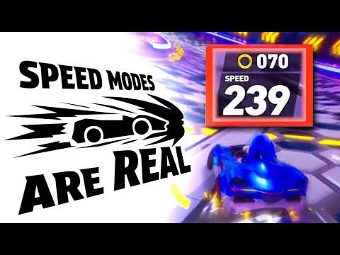 Sonic Racing CrossWorlds Speed Options Are REAL