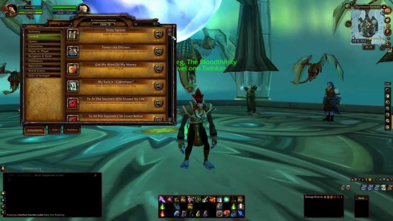 Lvl 1 Røskmeg 2000 Achievement Points