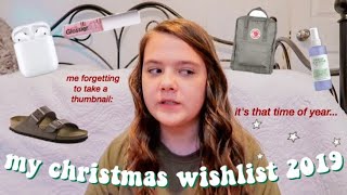 MY CHRISTMAS WISHLIST 2019 | teen gift guide
