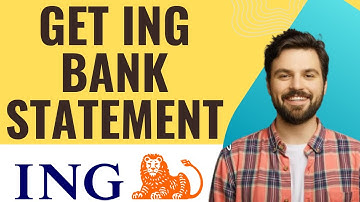 How to get ING bank statement-2025 l SM Tech