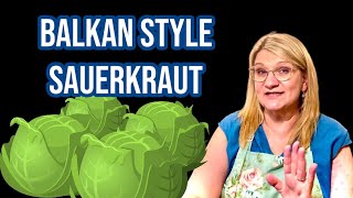 Fermenting Cabbage the Balkan Way~ The Whole Cabbage