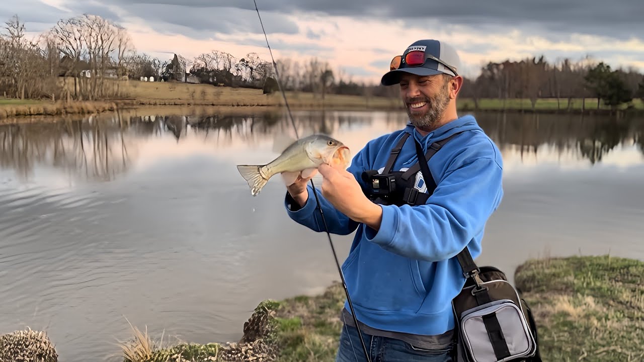 Cow Pasture Pond Bass Fishing