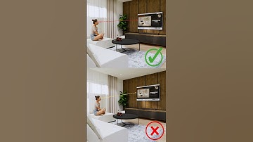 TV-WAND-opstelling: ideale kijkafstand en -hoogte