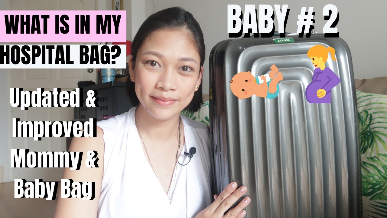 What is in my hospital bag? Round 2 Ano ang laman ng aking hospital bag?  Mommy and baby