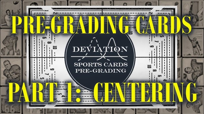 Sintuff 4 Pcs Card Grading Centering Tool Set with 30X Magnifying Tool Card  Centering Grading Tool Includes Centering Guide and Card Centering Tool  Graded Card … in 2023