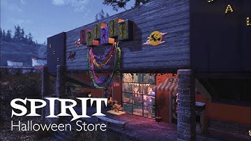 Fallout 76 CAMP Build: Spirit Halloween Store