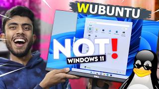 microsoft going to hate this!  linux just copy entire windows 11⚡️ meet brand new wubuntu