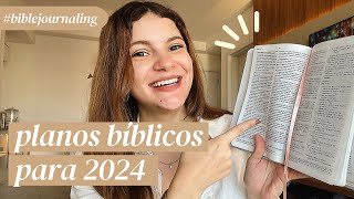 COMO COMEÇAR A LER A BÍBLIA EM 2024  - 4 Dicas de Planos Bíblicos Para Ler em 2024