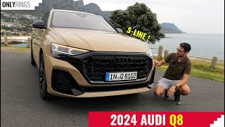 2024 Audi Q8 Facelift - S-Line Trim with 3.0 V6 55 TFSI !