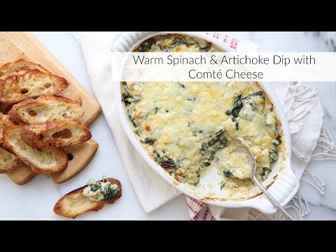 Warm Spinach and Artichoke Dip with Comté Cheese: the ULTIMATE appetizer!!