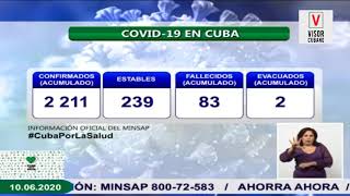 Conferencia de prensa MINSAP sobre Covid-19 Cuba 06/10/2020