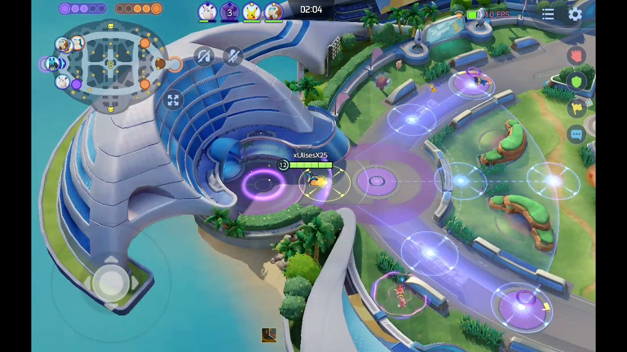 Pokémon UNITE mucho lag