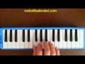 MELODİKA İLE SONBAHAR 8.SINIF NOTASI VE ÇALINIŞI