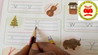 UKG  : Literacy Skills - Alphabet Chart - Tt  to  ZZ (Page 12)