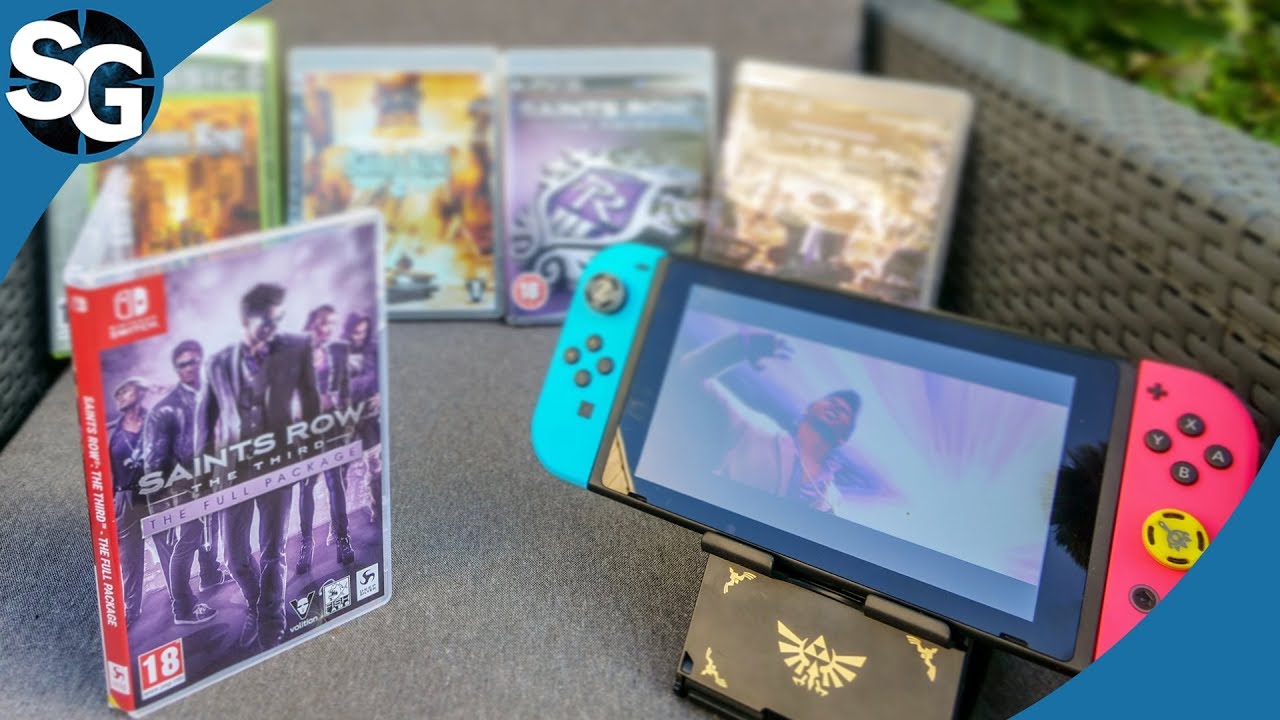 Saints Row: The Third - The Full Package Shows Nintendo Switch