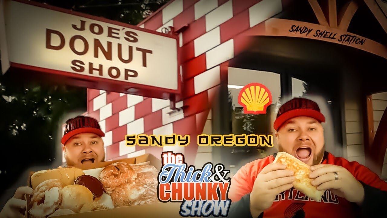 Sandy Shell Breakfast Burrito and Joe's Donut Shop Sandy Oregon