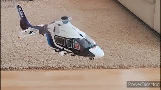 H160 ANH 1:24 HSQ   M2 - maiden flight with blue edge blades