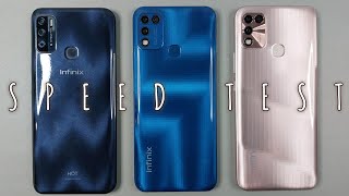 Infinix Hot 9 Play Vs Hot 10 Play Vs Hot 11 Play - SPEED TEST