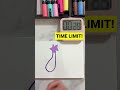 Can I Draw a cute eggplant in 1 Minute? ⏱️ | Cute Drawing ASMR (No Talking)