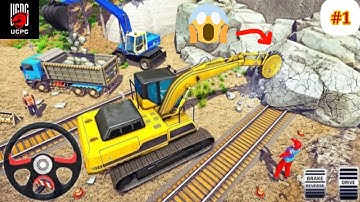 City🌇 Underpass Bridge Road Building/Real Construction Simulator 3D/Android GamePlay🔥