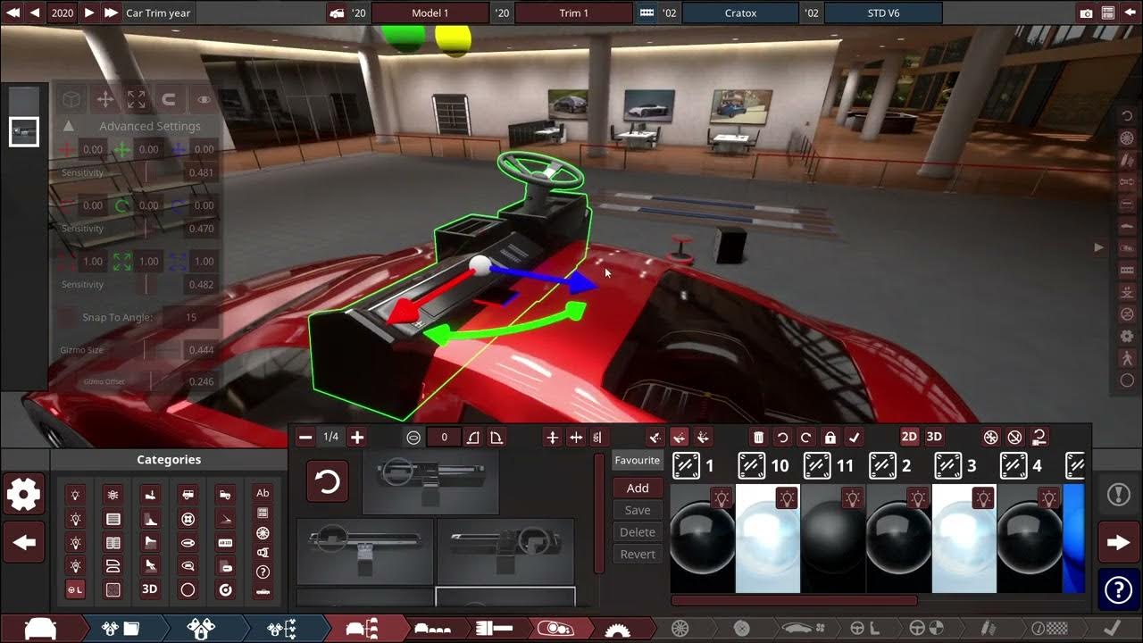 How to make interiors in Automation The Car Company Tycoon Game YouTube