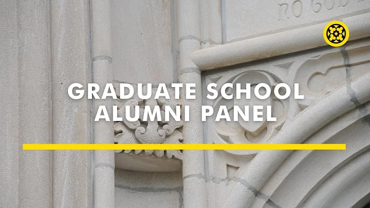 Graduate School Alumni Panel: Katherine Carey '17,...