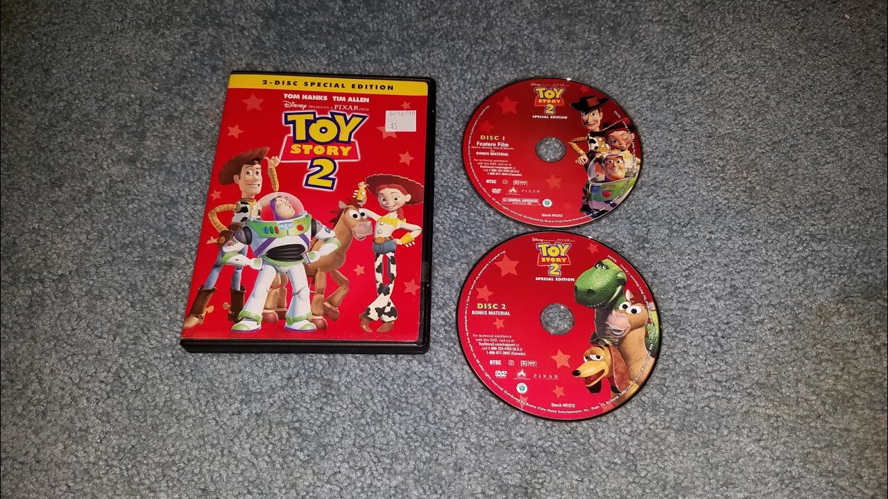 Opening/Closing to Toy Story 2 2005 DVD (Both Discs) YouTube