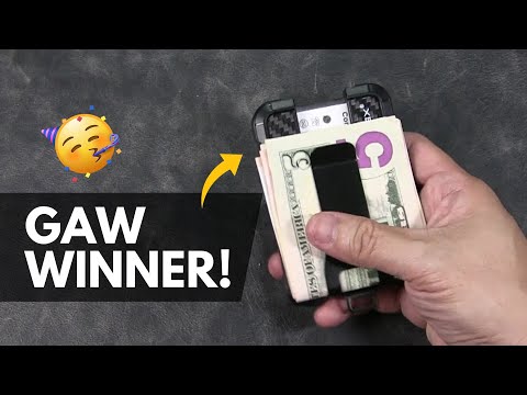 LUIGX Badge Holder + Money Clip Giveaway Winner!