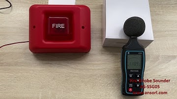 Testing of Fire Strobe Sounder AS SSG05