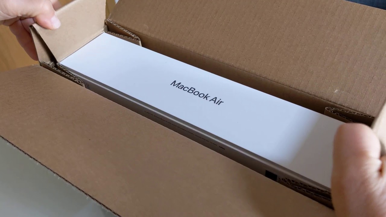 20201123 Apple Macbook Air Packaging YouTube