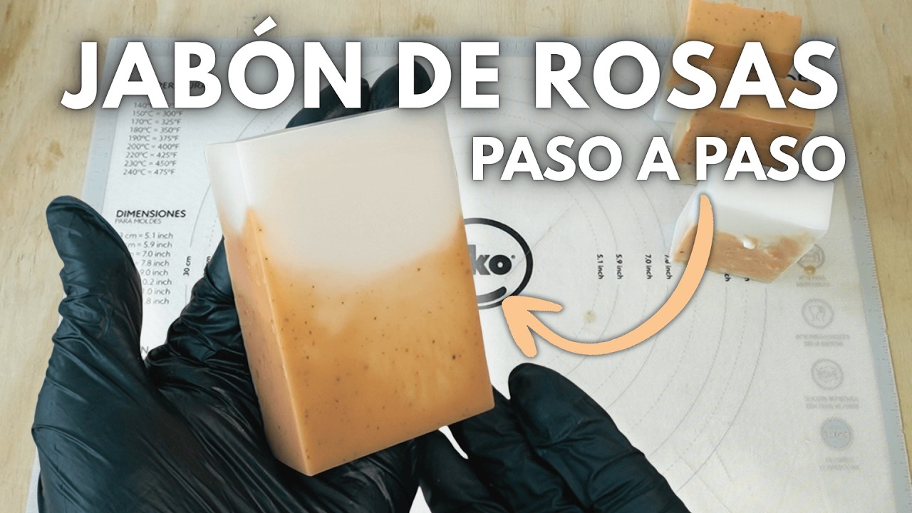 Este JABÓN de ROSAS retrasa el envejecimiento y se VENDE SOLO 💸🌹