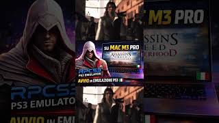 Assassin’s Creed Brotherhood su Mac M3 Pro 😱 PS3 emulata così?!