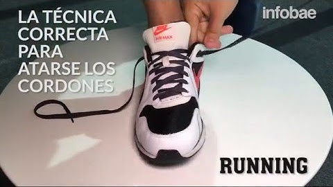 Running: ¿Cómo atarse bien los cordones de las zapatillas antes de salir a correr?