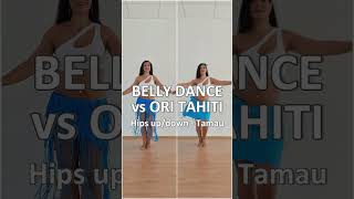 Belly dance vs. Ori Tahiti: Hips up-down / Tamau - READ DESCRIPTION Resimi