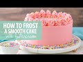 How to frost a smooth cake with buttercream frosting