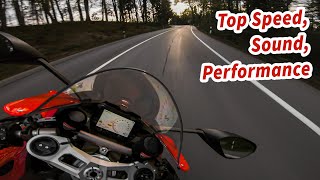 Ducati Panigale V4 | Top Speed, Sound & Performance [4K]